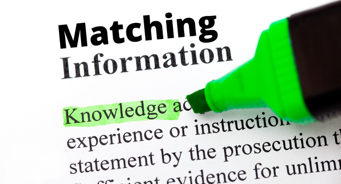Khái niệm về Matching Information