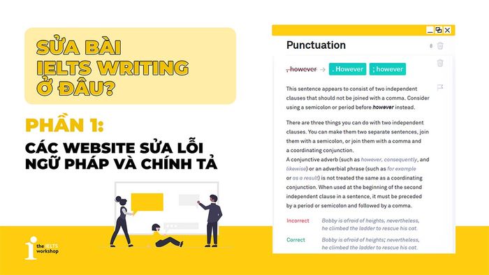 website sửa writing ielts miễn phí
