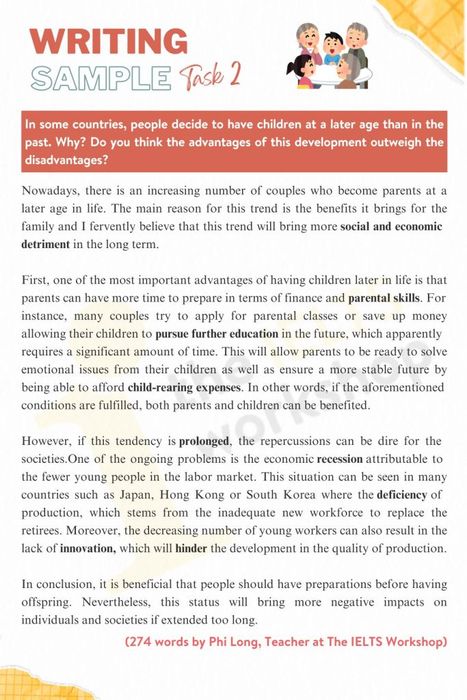 Individuals are increasingly opting to have children later in life compared to previous generations