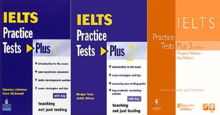 Bộ sách luyện thi IELTS Practice Test Plus 1, 2 và 3