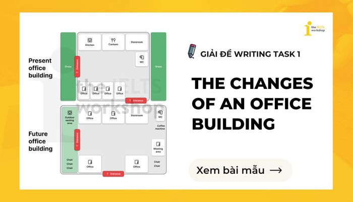 những thay đổi của một tòa nhà văn phòng