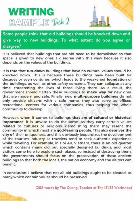 Demolishing Old Buildings