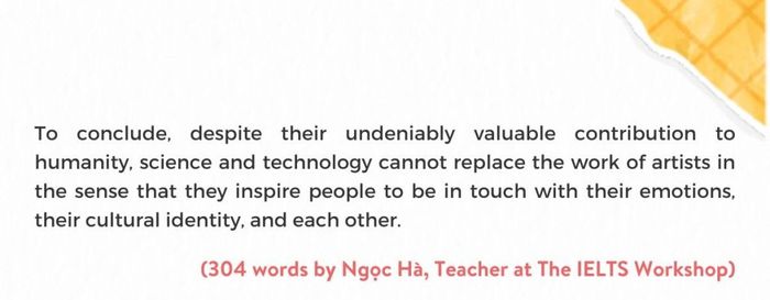 Arts and Culture IELTS Writing Task 2