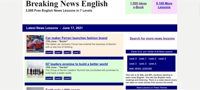Latest Updates from Breaking News English