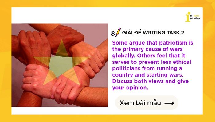 ielts writing task 2 về tình yêu quê hương