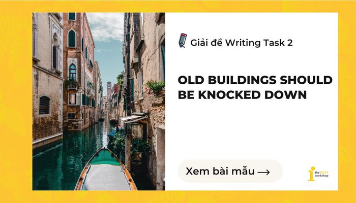 outdated structures should be demolished