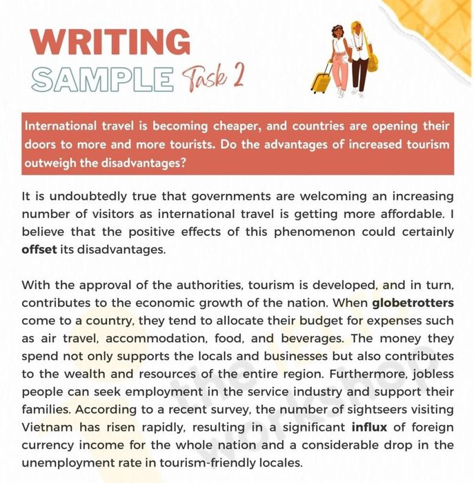 du lịch ielts writing task 2 