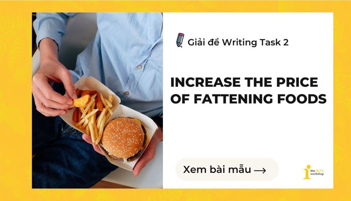 raise the price of fattening foods