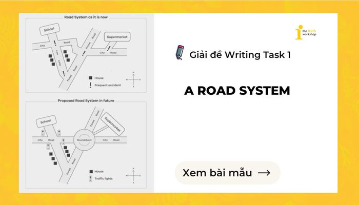 The maps illustrate a road system