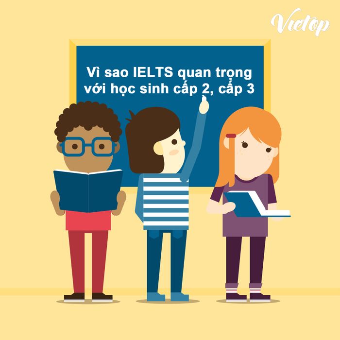 Tại sao học sinh cần học IELTS từ cấp 2, 3?