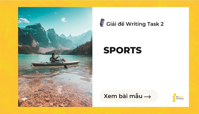 thể thao ielts writing task 2