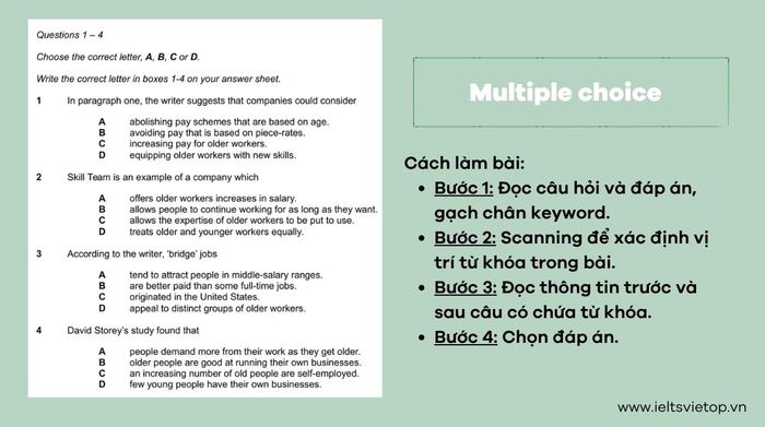 Loại câu hỏi lựa chọn đa lựa chọn