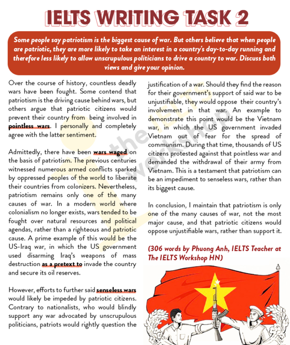 According to some individuals, nationalism is the primary cause of conflicts