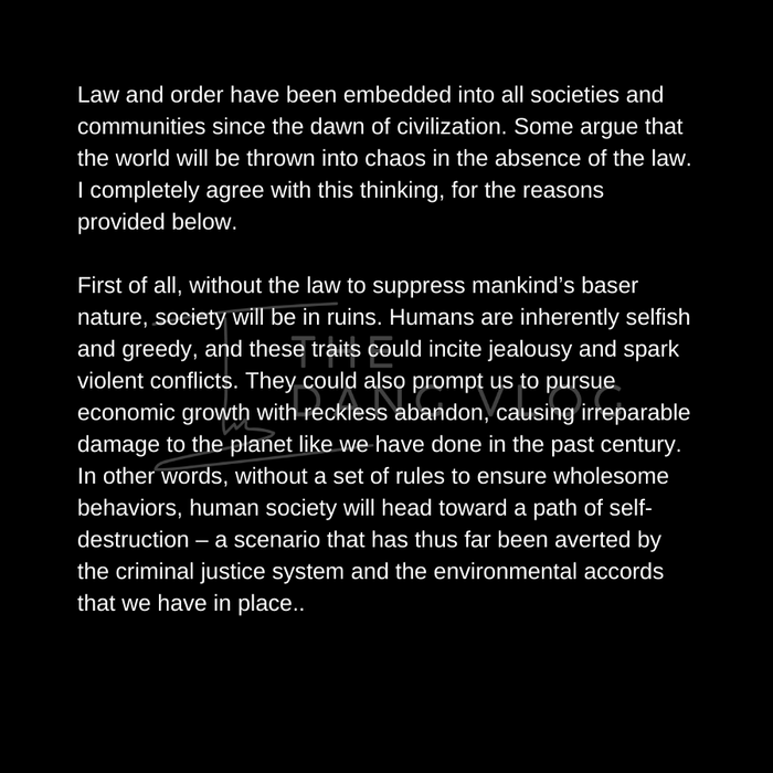 ielts writing task 2 law