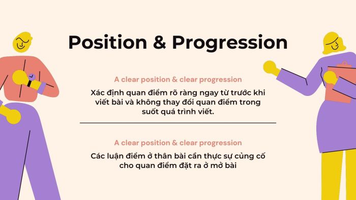 band 7 IELTS writing a clear position