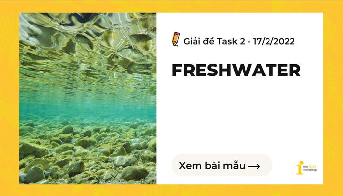 IELTS Task 2: Nước ngọt