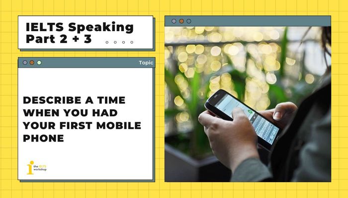 Narrate an event when you received your first mobile phone theme