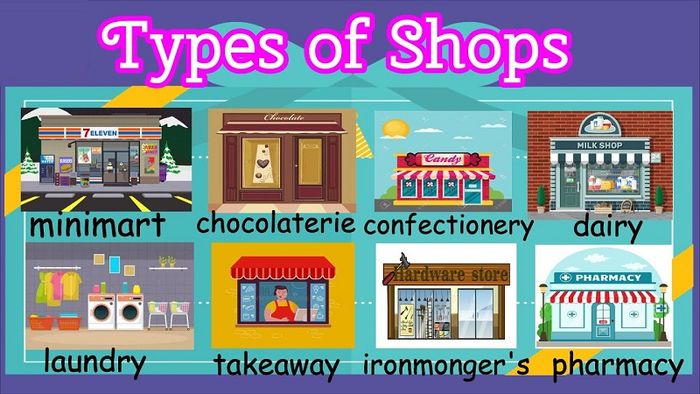 Categories of stores