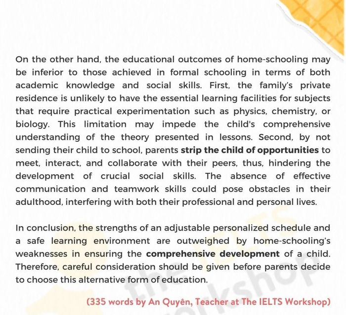homeschool ielts writing task 2 -2