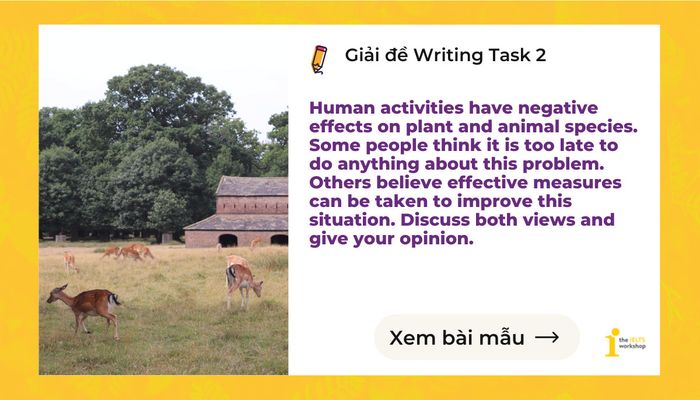 human actions have adverse effects