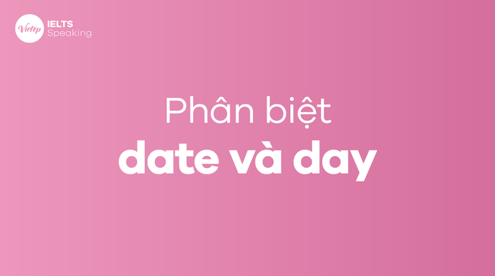 Differentiating date and day in English