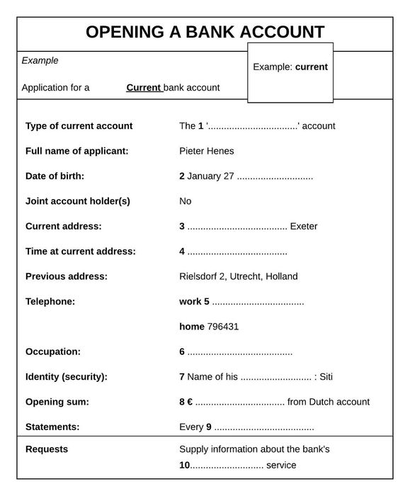 Common question types in IELTS Listening
