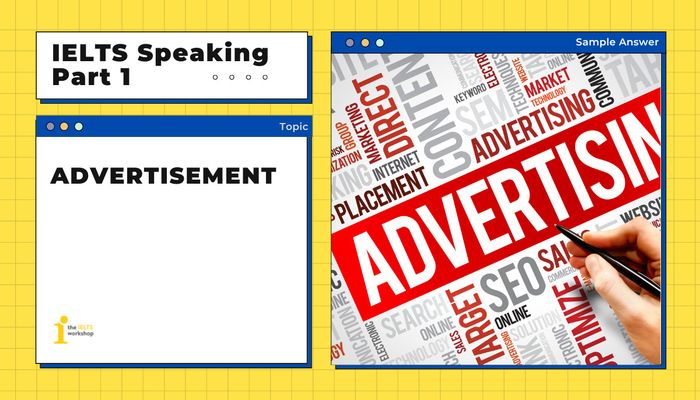 ielts speaking quảng cáo