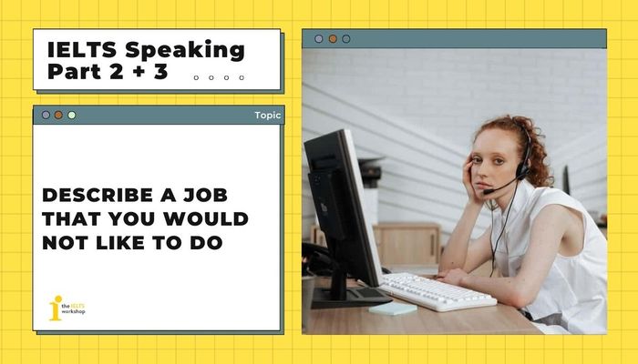 Theme: A job you wouldn't want to do