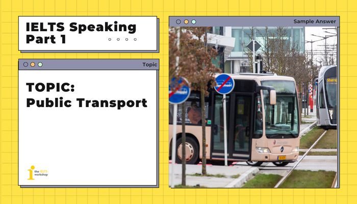 public transport speaking part 1