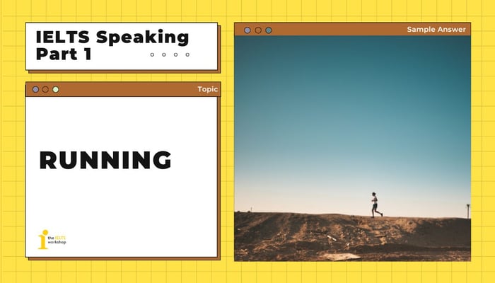 jogging ielts speaking part 1