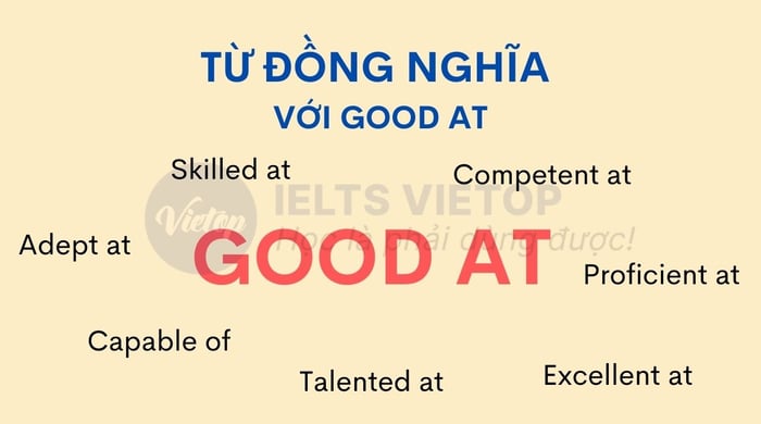 Từ đồng nghĩa của good at