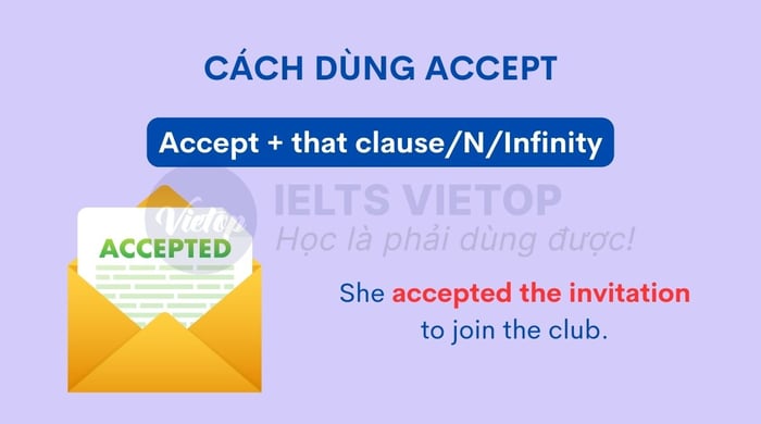 Using accept