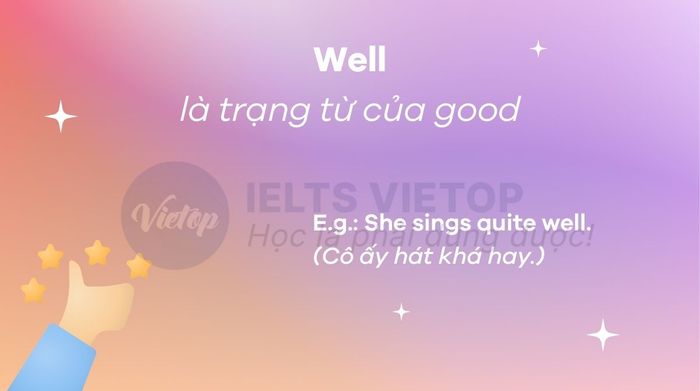 Trạng từ của good là gì