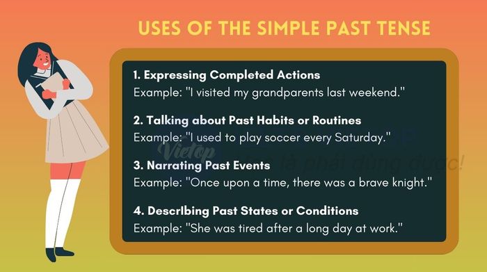 How to use simple past tense