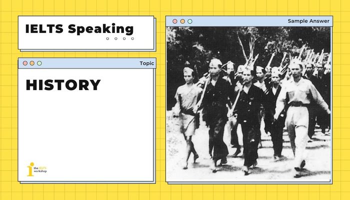 ielts speaking history