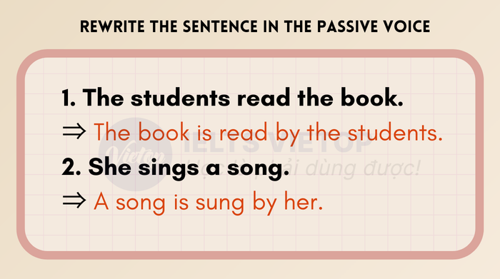 passive voice exercises