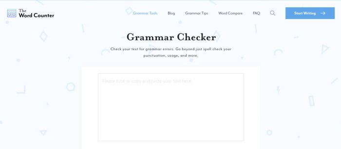 web kiểm tra ngữ pháp tiếng anh Grammar Tool