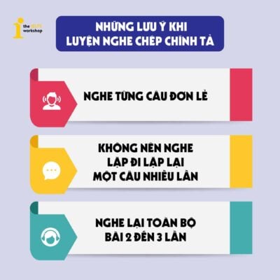 luyện nghe chép chính tả tiếng Anh