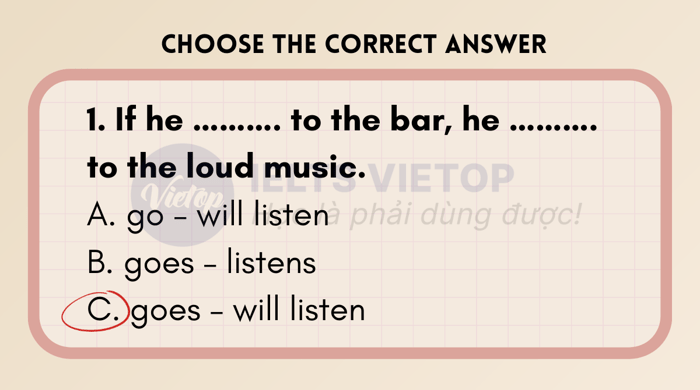 Identify the correct answer to complete the sentences