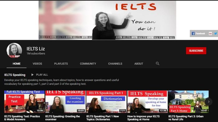 Kênh IELTS Liz