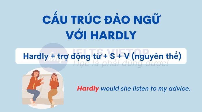 Đảo ngữ với động từ thường xuyên