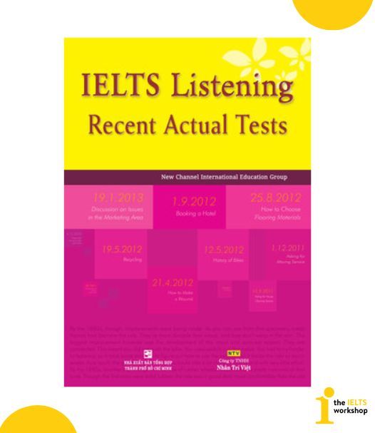 bài thi thực hành IELTS Listening gần đây