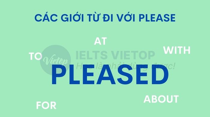 Các giới từ kết hợp với please