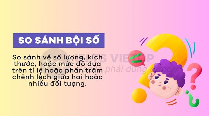 So sánh bội số là gì?