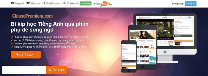 học tiếng anh qua StudyPhim