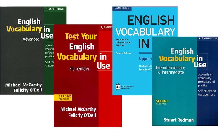 Bộ sách 4 tập English Vocabulary in Use 