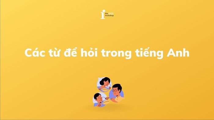 Cụm từ hỏi trong tiếng Anh