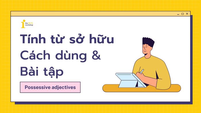 Tính từ sở hữu trong tiếng Anh