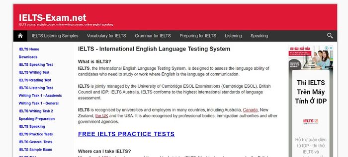 IELTS-Exam.net