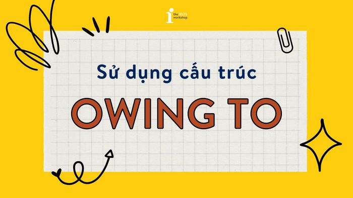 cấu trúc của owing to